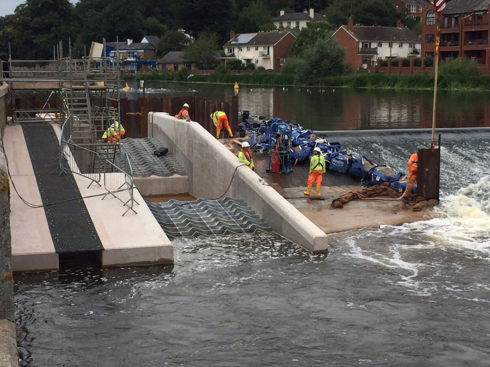Exeter Flood Scheme Steel Sheet Piles