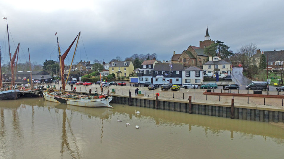 Hythe Quay Rebuild with Steel Sheet Piling, Maldon